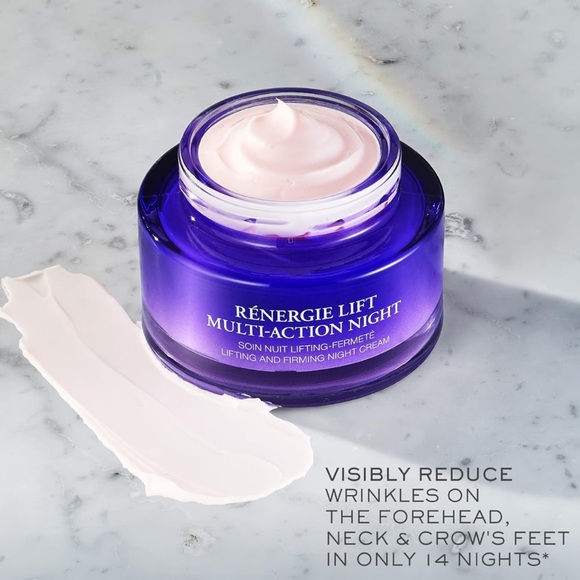 Lancôme Renergie Lift Multi Action          Night Cream 0.5 oz/15g - Picture 7 of 15